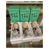 Sams The 3 Stooges Bobbleheads MIB