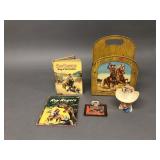 Roy Rogers Tuck-A-Way Gun, Comic Book Holder,