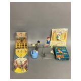 4 Vintage Plastic Toys