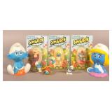 7 Vintage Smurf Figures