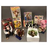 6 Battery Op Animals with Original Boxes