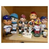 8 Baseball Bobbleheads