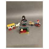 4 Vintage Toys with Boxes