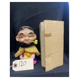 Hillbilly Bobblehead Bank w/ Box 7