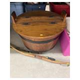 Crafted Wooden Wash Tub