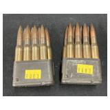 16 Rounds of 30 Ball Ammunition with En-Blocs