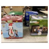 (4) Inflatable Snowman