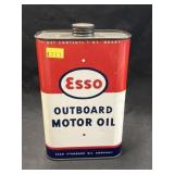 Esso 1 Quart Oil Can