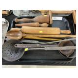 Wooden Kitchenwares, Skimmer, Ladles