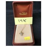 14K Necklace with Pendant