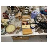 Storage Tins, Hurricane Lanterns, Cookware