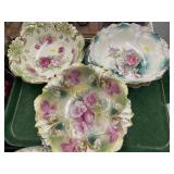 German and Prussian Chinaware Bowls