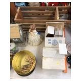 Record Albums, Bird Houses, Ford N.H. Tumblers