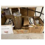 (3) Boxes of Chinaware, Tumblers, Pattern Glass