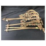 (5) Cast Metal Hangers