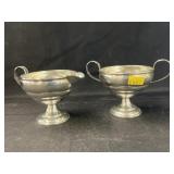 Sterling Weighted Sugar and Creamer
