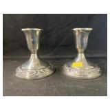 Towle Sterling Weighted Candlesticks