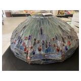Large Dragonfly Stained Glass Light Shade