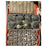 Cast Metal Food Molds