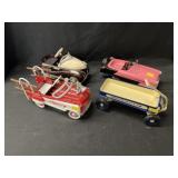 Diecast Pedal Cars with Wagon