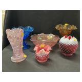 (6) Pieces of Art Glass