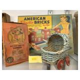 Vintage Viewer, Building Blocks, Stroller