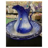 Contemporary Pitcher and Bowl