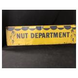 Vintage Planters Peanut Sign