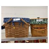 (2) Longaberger Baskets