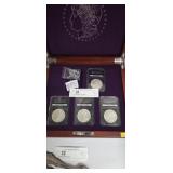 (4) 1921 Morgan Silver Dollars