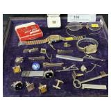 Bulova Wristwatches and Costume Jewelry