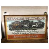 Contemporary Wood Sign