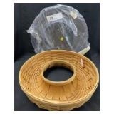 Longaberger Medium Wreath Basket