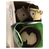 (2) Boxes of Bird Houses and Home Decor