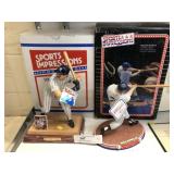 (2) Sports Impressions Figurines
