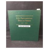 (86) Presidential $1 Coins in Album