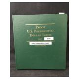 (42) Presidential $1 Coins in Album