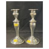 (2) Gorham Sterling Weighted Candlesticks