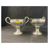 Sterling Weighted Sugar and Creamer