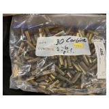 (256) Fired .30 Carbine Rifle Cases