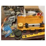 Laser Level, Belt Sander