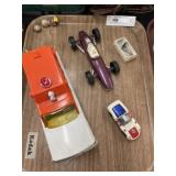 Hubley Toy Race Car, Tonka Rescue Truck