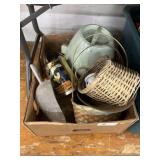 (4) Boxes of Seasonal and Home Decor, etc.