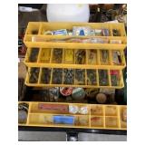 Old Pal Tackle Box with Fishing Tackle