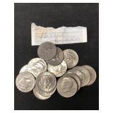 (16) Post-1964 Kennedy Half Dollars