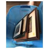 Framed Goods, Plastic Tote/Lid