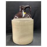 Stoneware Storage Jug