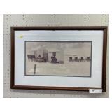 Dick Browell Framed Print