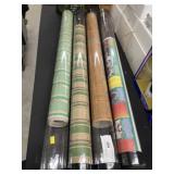 (4) Uncut Sheets of Baseball Cards