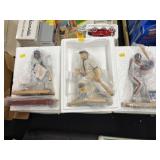 (3) Porcelain Sports Figurines